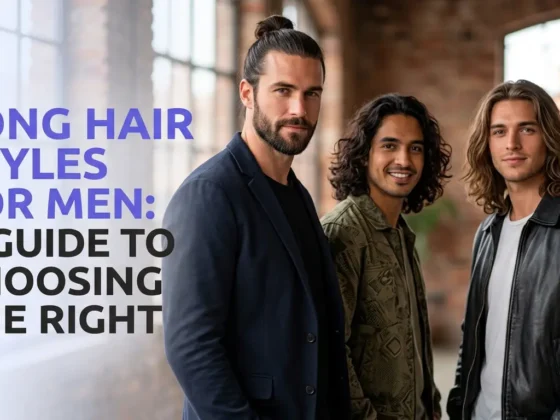 long hair styles for men