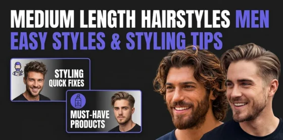 medium length hairstyles for men