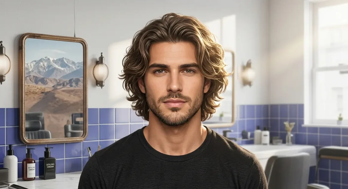 long hair styles for men